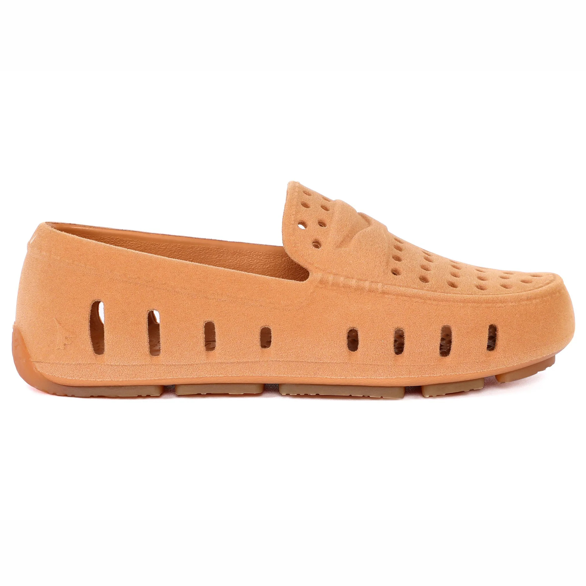 Kid’s Prodigy 3.0 Driver Foam Shoe | Cognac Vegan Suede | Floafers