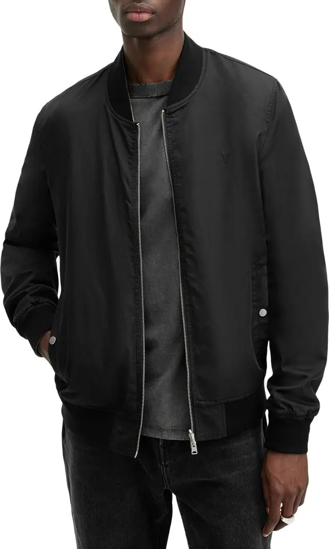 AllSaints Bassett Reversible Bomber Jacket | Nordstromrack | Nordstrom Rack