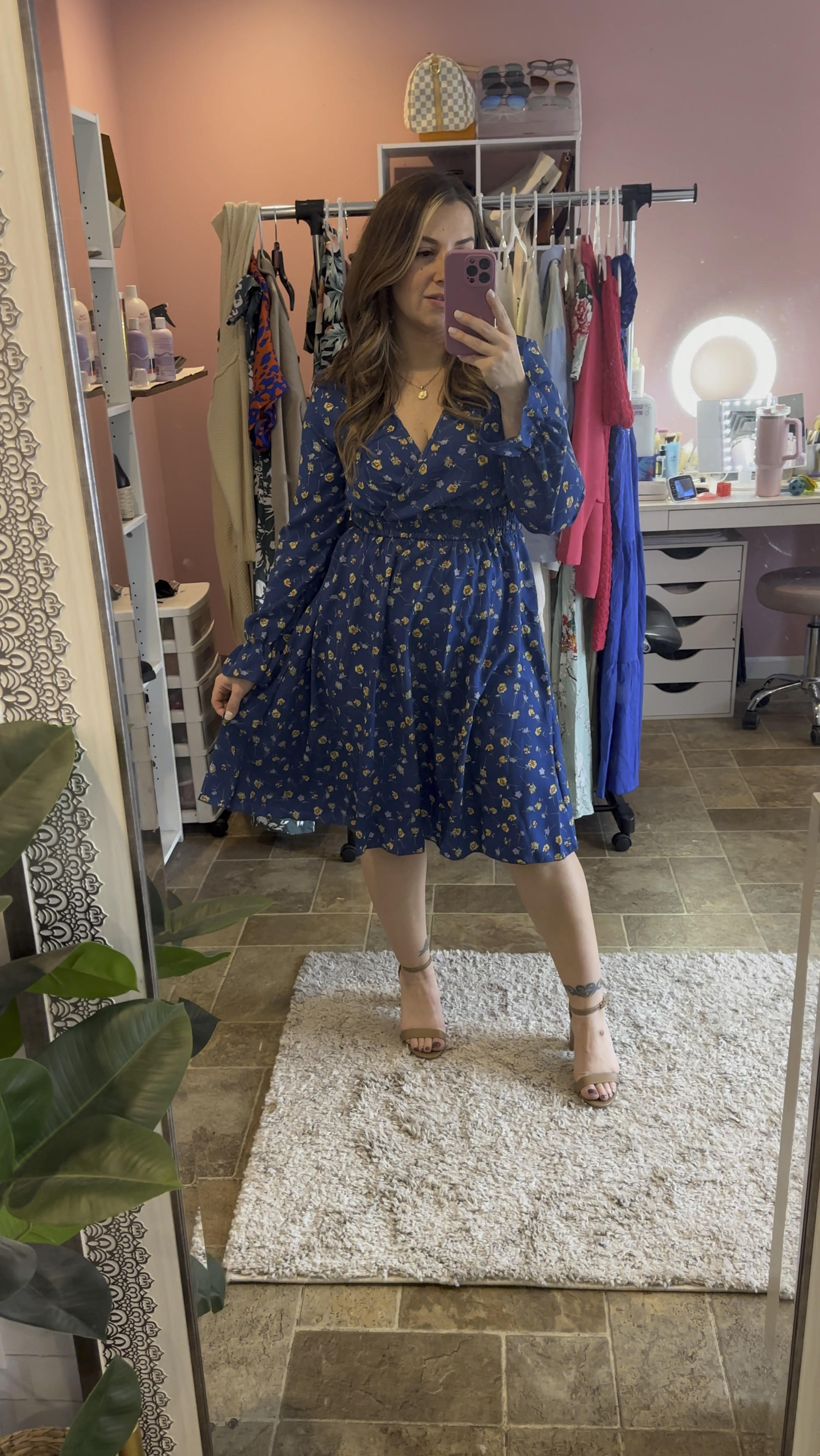 Spring boho floral style wrap dress from Amazon 
Wearing a size medium


#LTKstyletip #LTKSeasonal #LTKfindsunder50