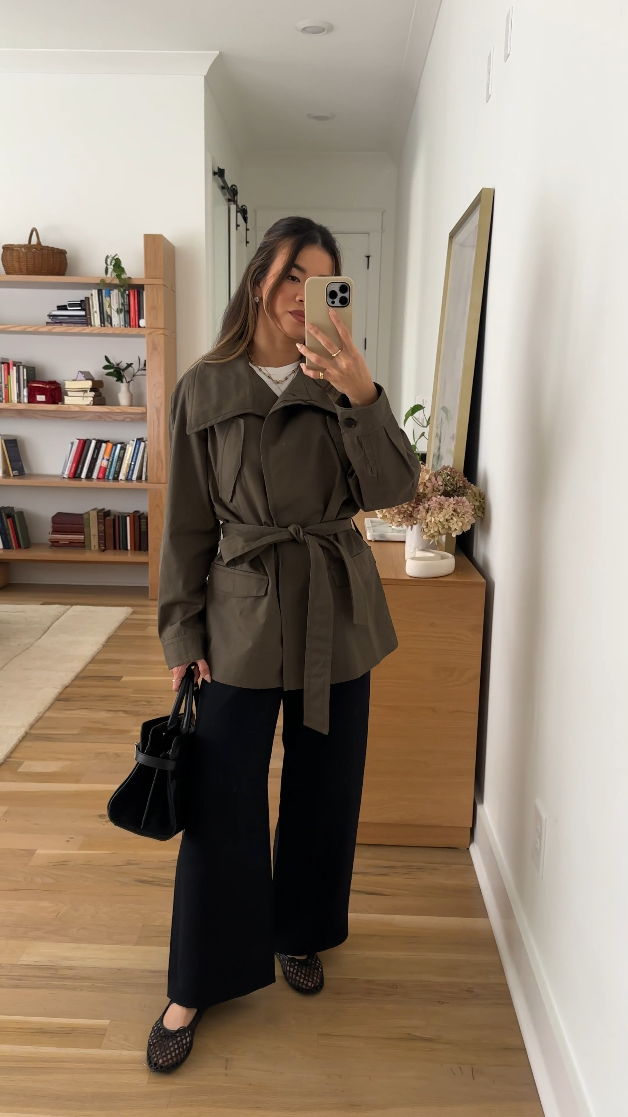 Fall outfit inspo! These @Aritzia pants are perfect for fall.

Sizing info:
-Aritzia Green Nightingale Trench Coat (Size XS in Atlas Olive)
-Aritzia The Lodge Pant Crepette (Size 2XS Short in Black)
-Aritzia HomeStretch Smooth Tune T-Shirt (Size Small in White) 


Aritzia best sellers, best pieces from Aritzia for petite, Aritzia pants for petite, what pants from Aritzia will fit if youre petite, Petite style guide, how to dress if you’re petite, Petite style, petite fashion, mom outfit, mom style, petite pants, petite outfit ideas, petite outfits, best pants for petite, petite lodge pants, fall style, fall outfits, autumn outfit, vacation outfits, Aritzia trouers for petite, Aritzia try on, fall trench coat, fall coat, jacket, aritzia jacket, aritzia coat,

#LTKootd #LTKSeasonal #LTKTravel
