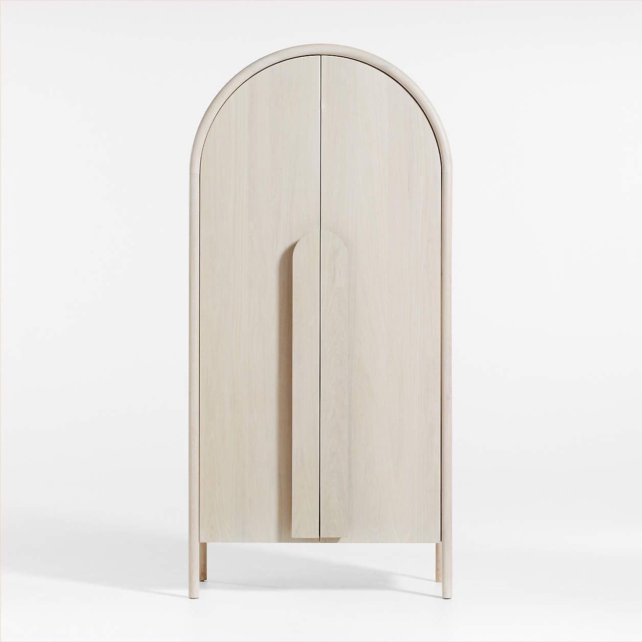 Annie Natural Storage Cabinet by Leanne Ford + Reviews | Crate & Barrel | Crate & Barrel