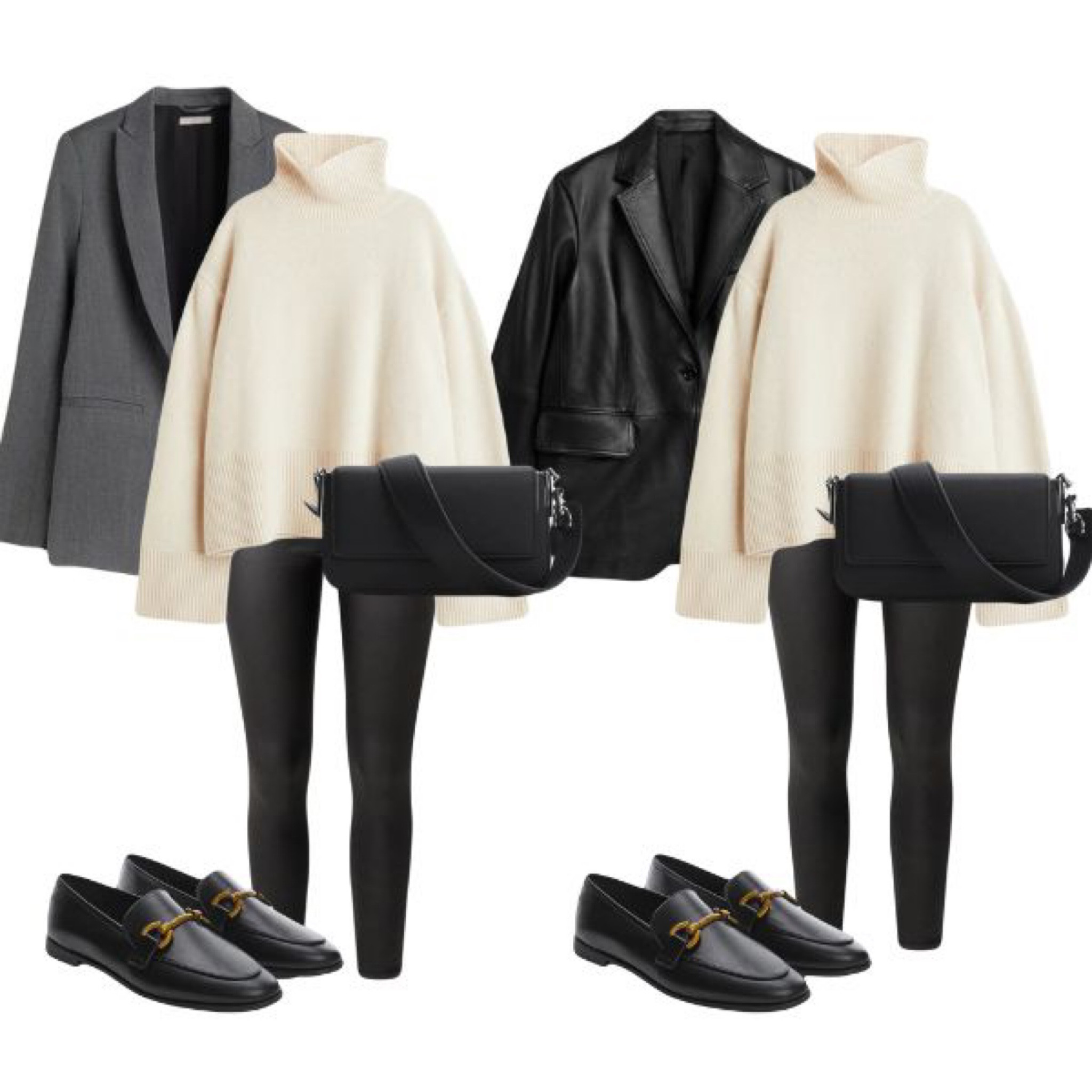 Outfit Lederhose mit Blazer 

#LTKstyletip #LTKeurope #LTKSeasonal