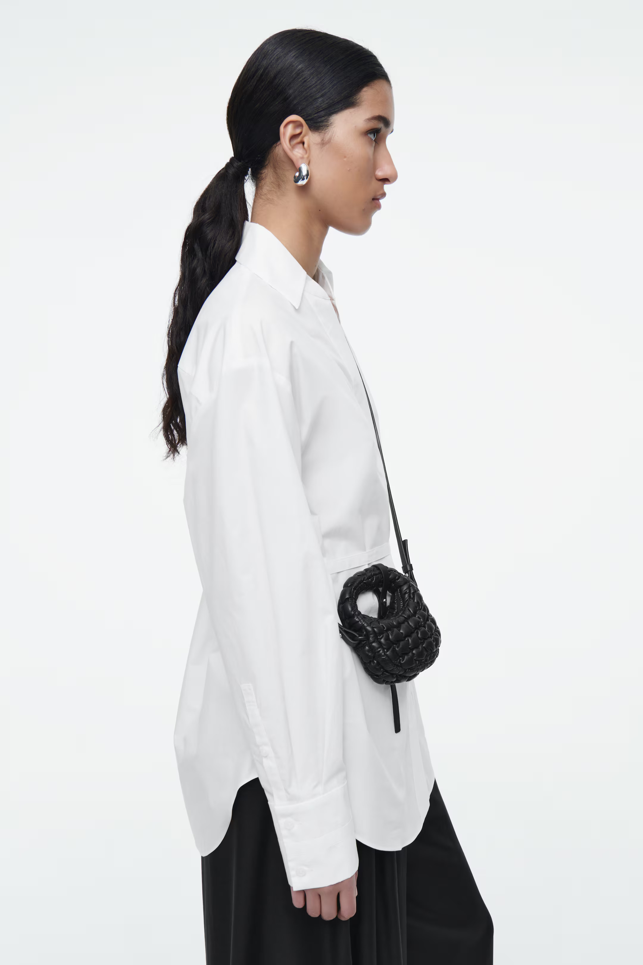 QUILTED NANO CROSSBODY BAG - LEATHER | H&M (UK, MY, IN, SG, PH, TW, HK)