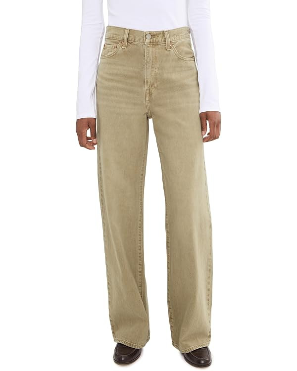 Levi's Womens Ribcage Wide Leg H223 | Amazon (US)
