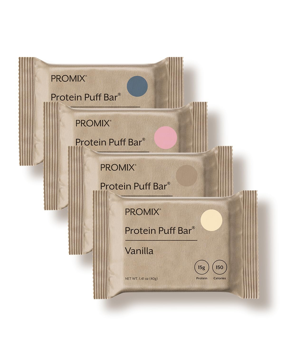 ProMix Nutrition Protein Puff Bars - Variety Pack - Vanilla, Chocolate, Strawberry, Blueberry - M... | Amazon (US)