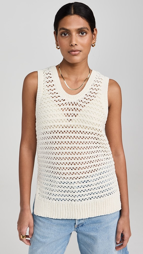 525 Natalia Open Stitch Tank | Shopbop | Shopbop