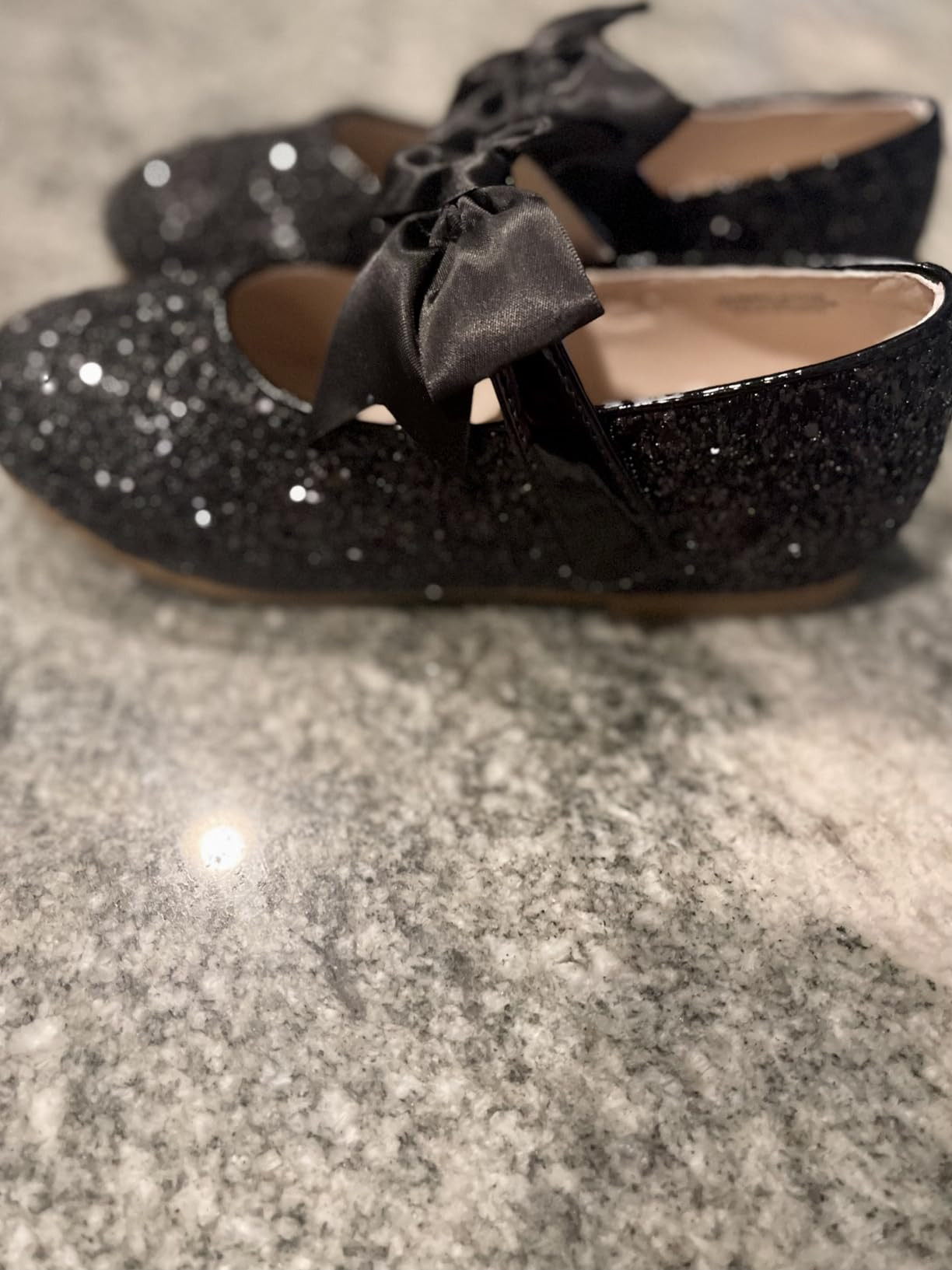 Amazon.com | GINFIVE Toddler Girls Dress Shoes Little Girls Mary Janes Ballerina Flats Blue Shoes... | Amazon (US)