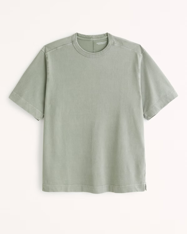 Premium Heavyweight Tee | Abercrombie & Fitch (US)