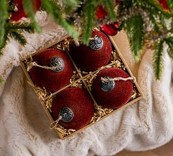 Large Felt Ornament Box - Set of 4 | Pottery Barn (US)