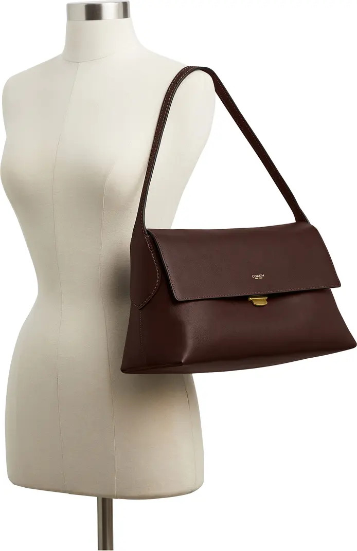 Chelsea Natural Grain Leather Shoulder Bag | Nordstrom