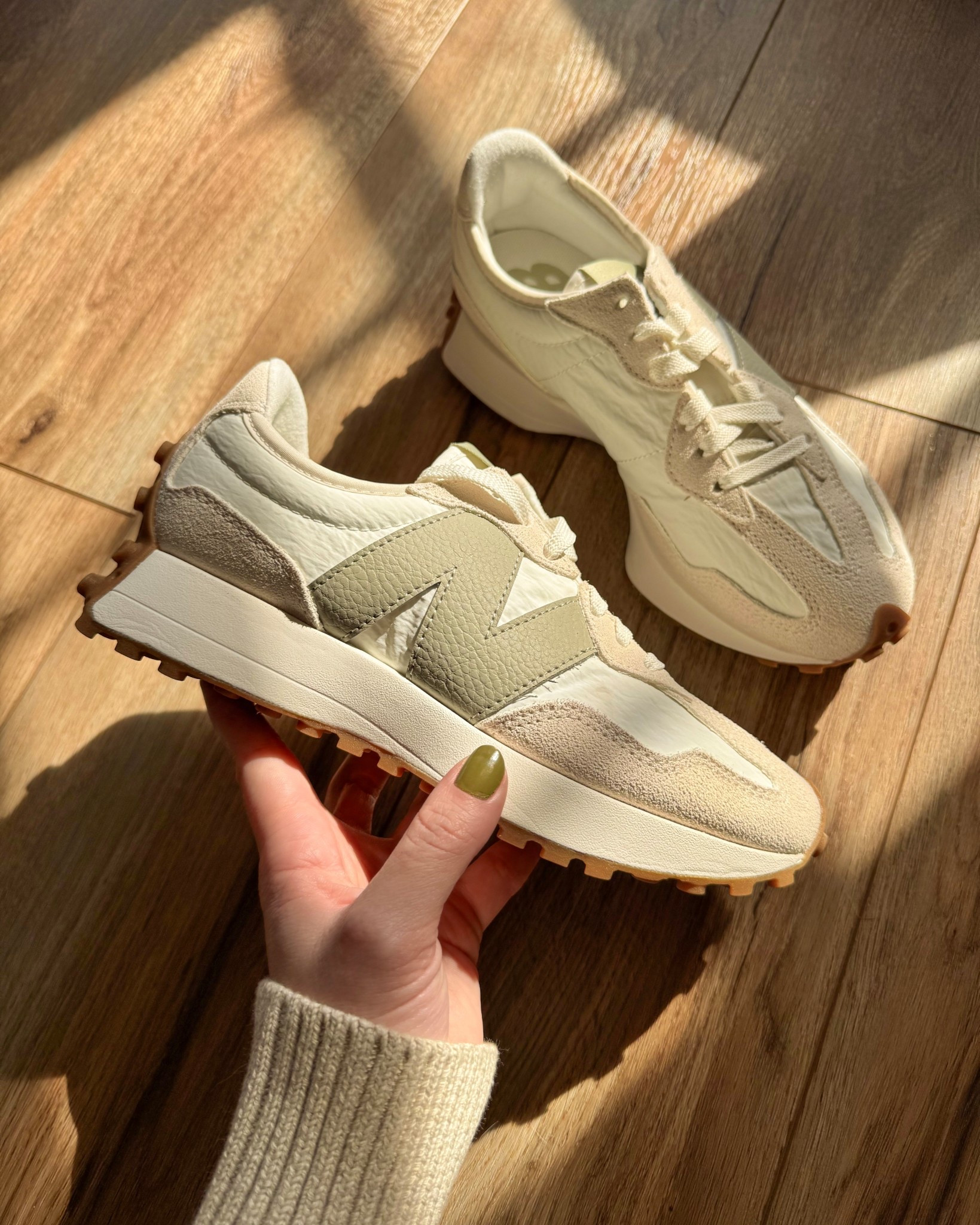 new 327 balance sneakers. love the neutral shades this style comes in! i wear them almost daily and they are so comfy and flattering! 

#LTKootd #LTKSeasonal #LTKgrwm