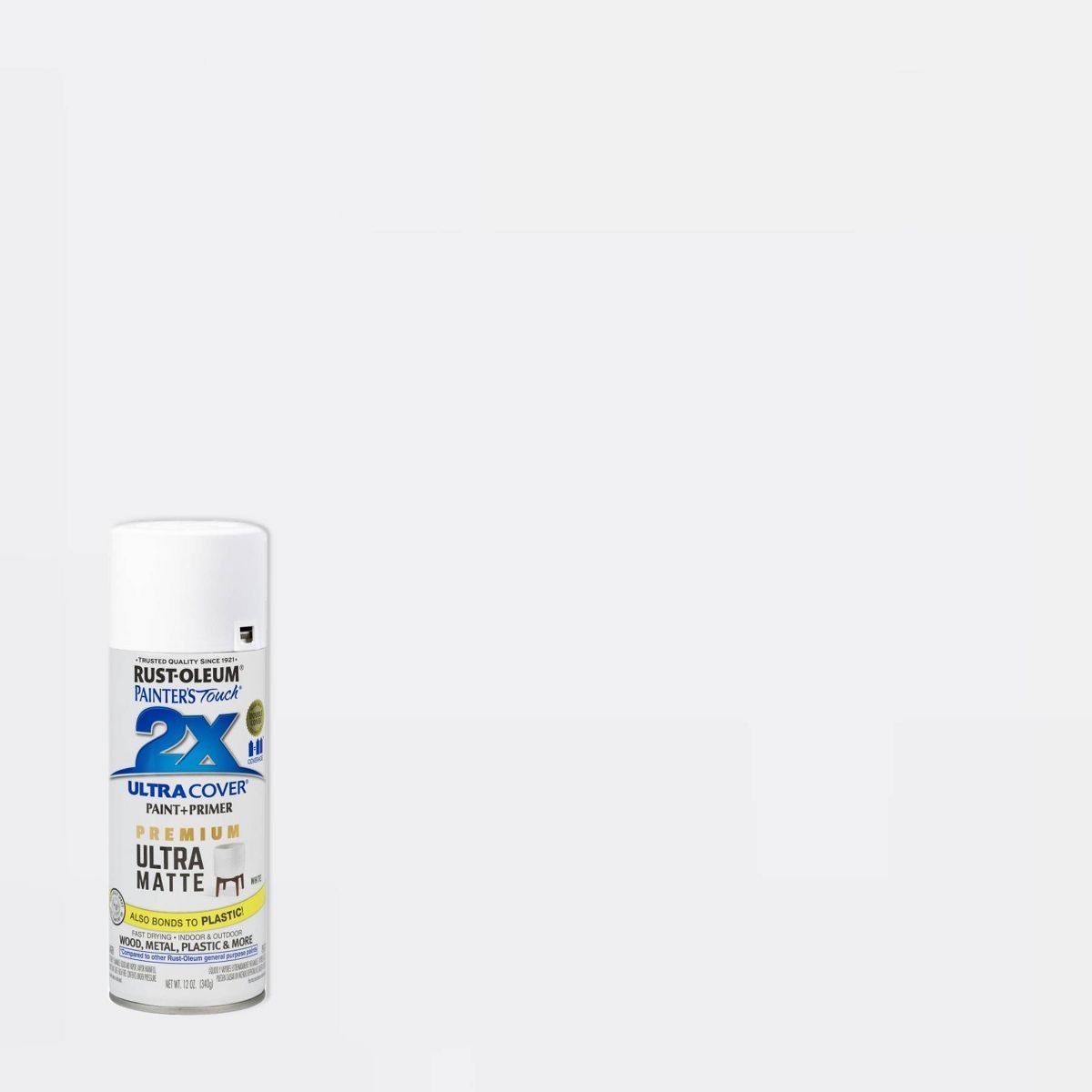 Rust-Oleum Ultra Cover 2X Matte Spray White | Target