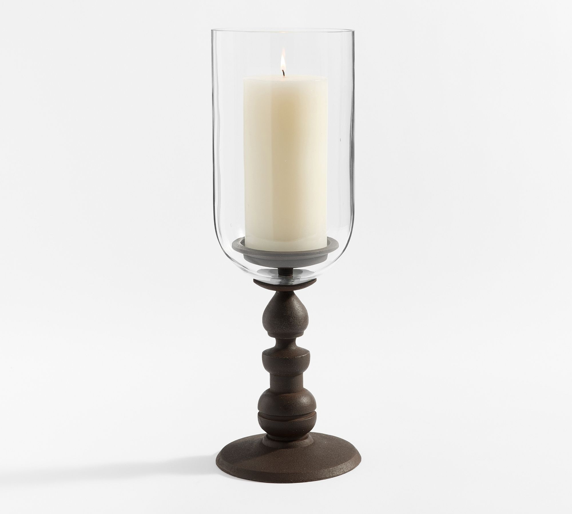 Napa Bronze Hurricane Candleholder | Pottery Barn (US)