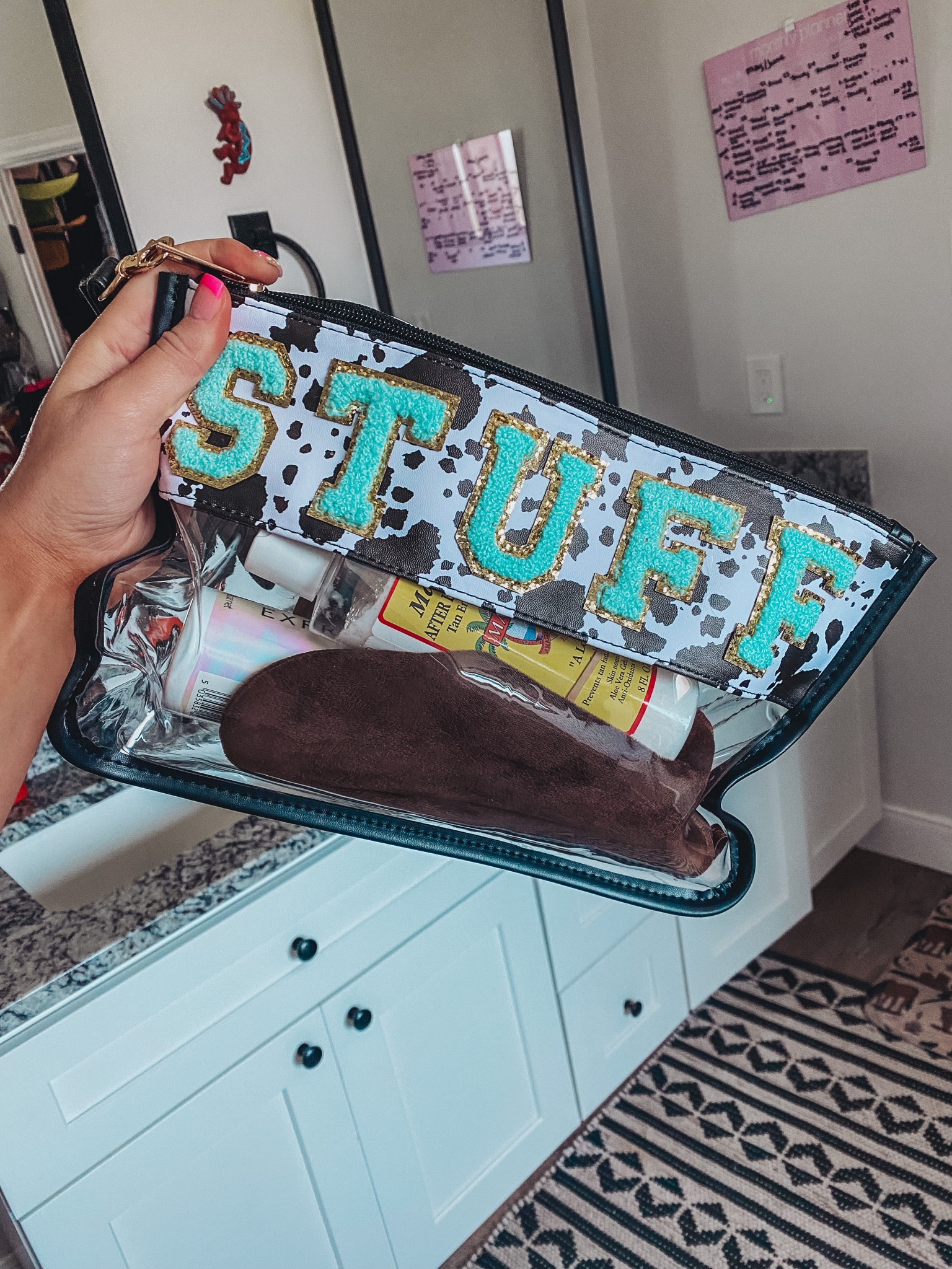 The perfect bag for traveling with your tan products ☀️

#LTKtravel