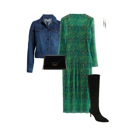 How to dress up jeans and denim for any occasion: wear a denim jacket with your evening dress

If you don’t want your evening dress to look to dressy, then an easy way to get a stylish mix of formal and casual is to wear a denim jacket as a cover-up. 

#40plusstyle #nordstrom #capsulewardrobe

#LTKstyletip #LTKSeasonal #LTKfit