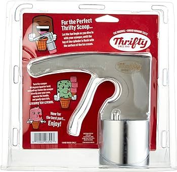 Thrifty Old Time Ice Cream Scooper Rite Aid | Original Stainless Steel Scoop | Cylinder Ice Cream... | Amazon (US)