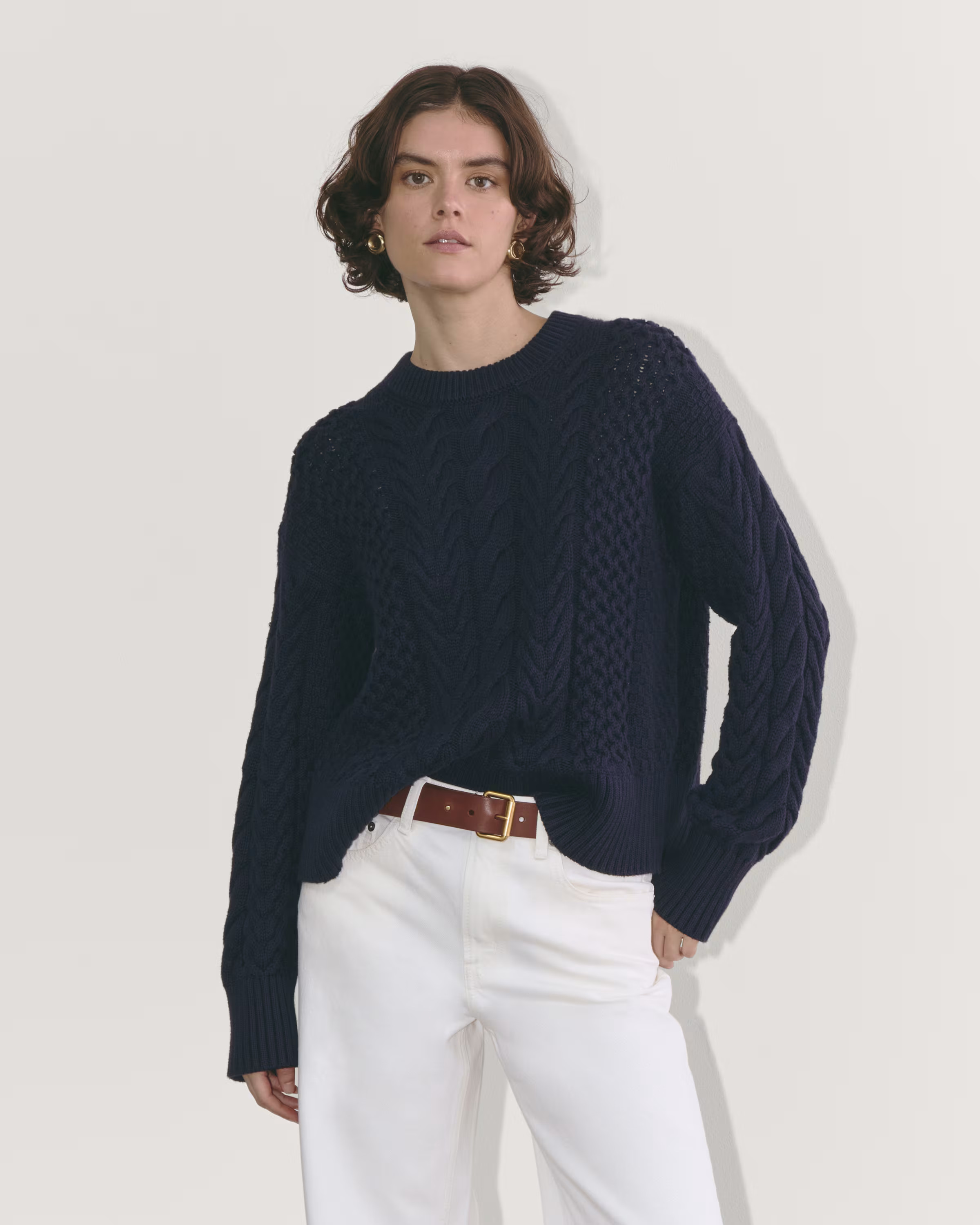 The Cable Sweater in Everyday Cotton | Everlane