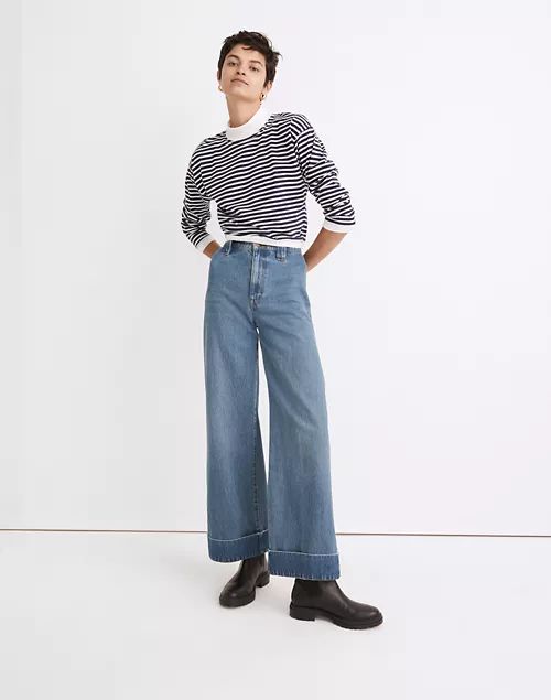 The Perfect Vintage Wide-Leg Jean in Traymore Wash | Madewell