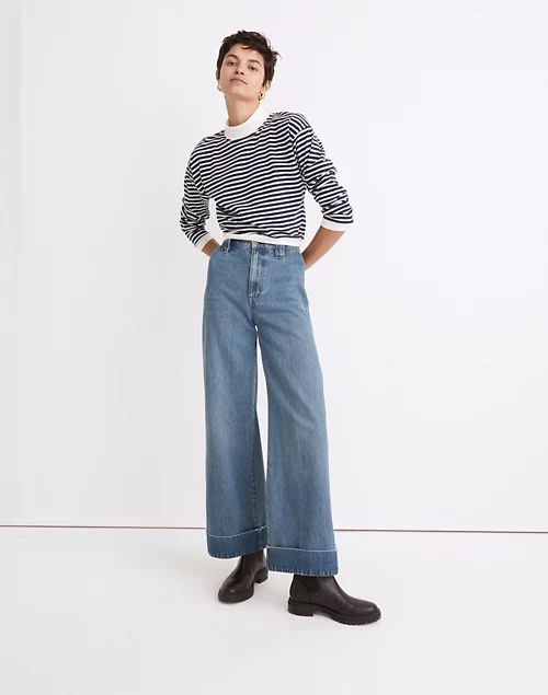 The Perfect Vintage Wide-Leg Jean in Traymore Wash | Madewell