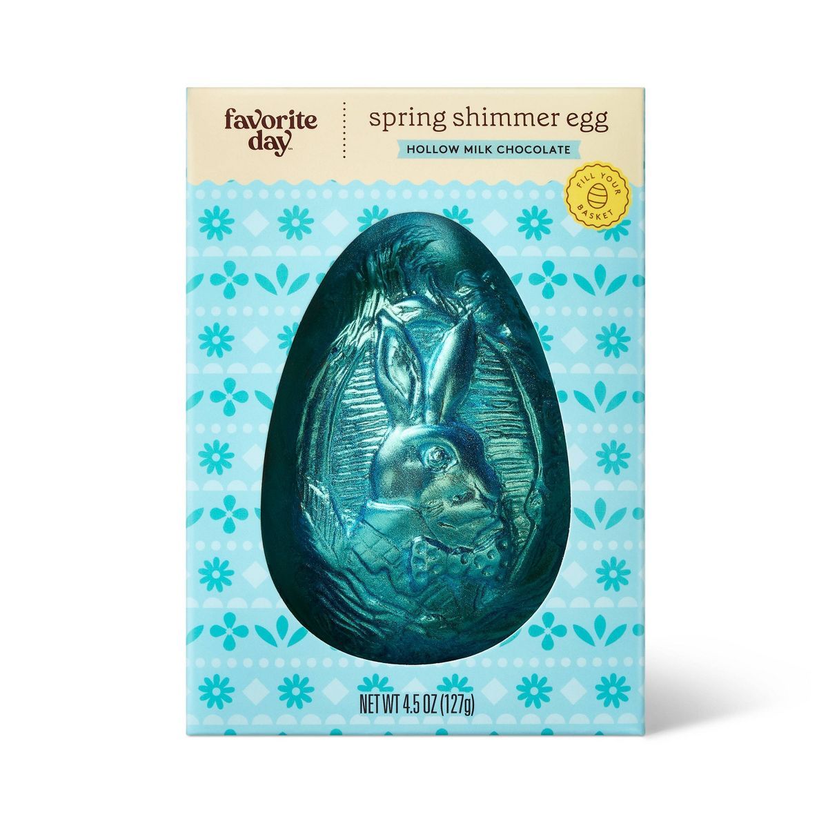 Spring Mr. Rabbit Milk Chocolate Egg 4.5oz - Favorite Day™ | Target