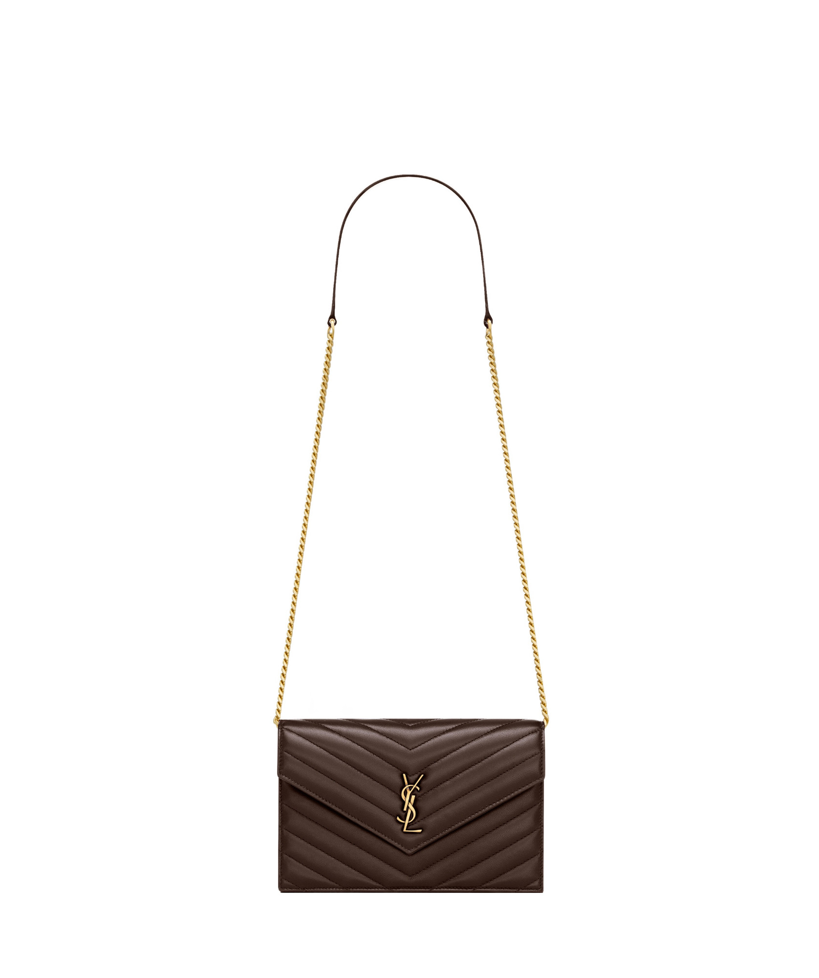 CASSANDRE envelope chain wallet in lambskin | Senser US
