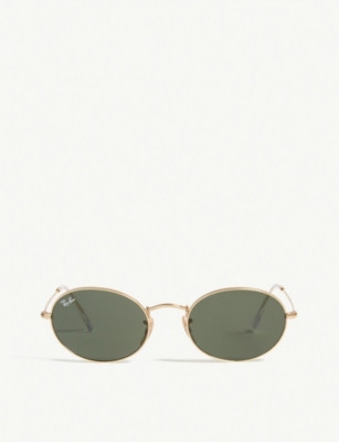 RB3547 oval-frame sunglasses | Selfridges