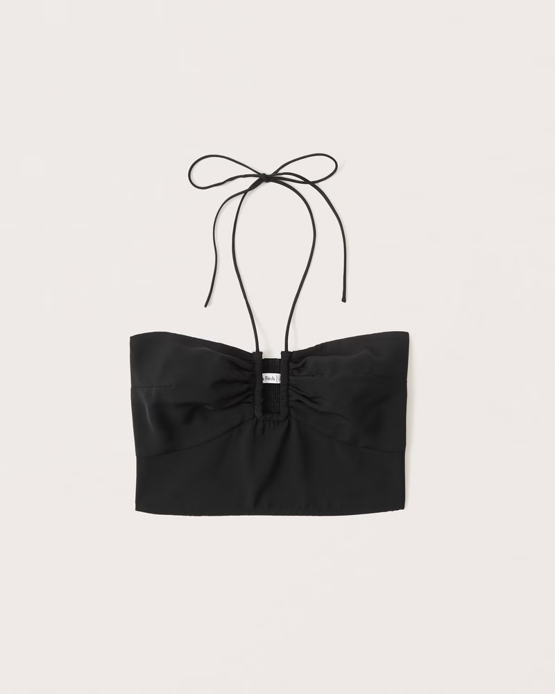 Women's Halter Hardware Set Top | Women's Tops | Abercrombie.com | Abercrombie & Fitch (US)
