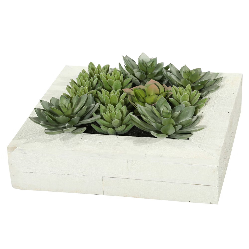 Artificial Wall Succulent Arrangement (12"") - Vickerman | Target