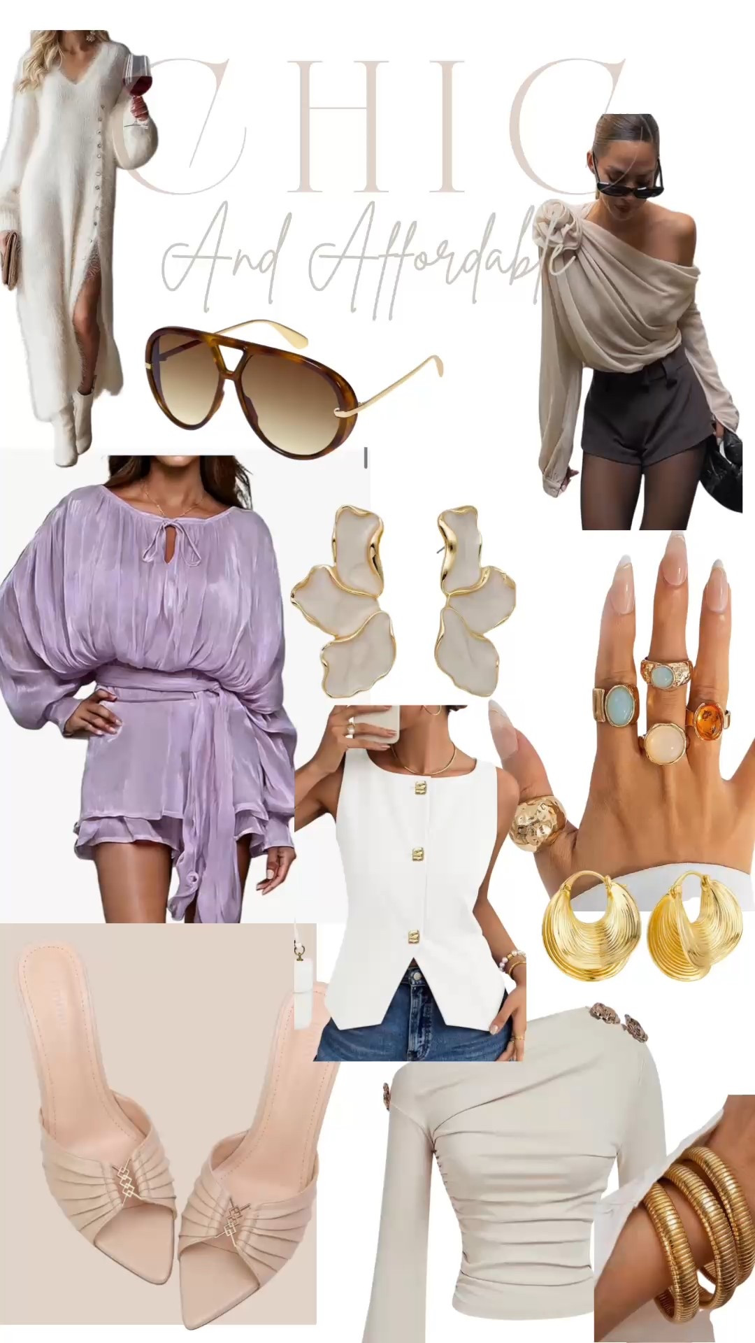 I found some gorgeous classy chic things all from Amazon ! Look expensive for less !!! Great Spring & summer pieces ! #chicoutfits #oldmoneyoutfits #classydress #accessories 

#LTKootd #LTKOver40