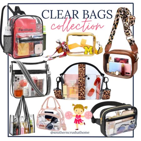 Don’t get caught without one of these at your next outing! Trust me—avoid the hassle at the entrance with these clear bags that are all stadium approved! 

Perfect for graduation, sporting events, concerts, or any public event with security requirements! 

#LTKstyletip #LTKSeasonal #LTKitbag