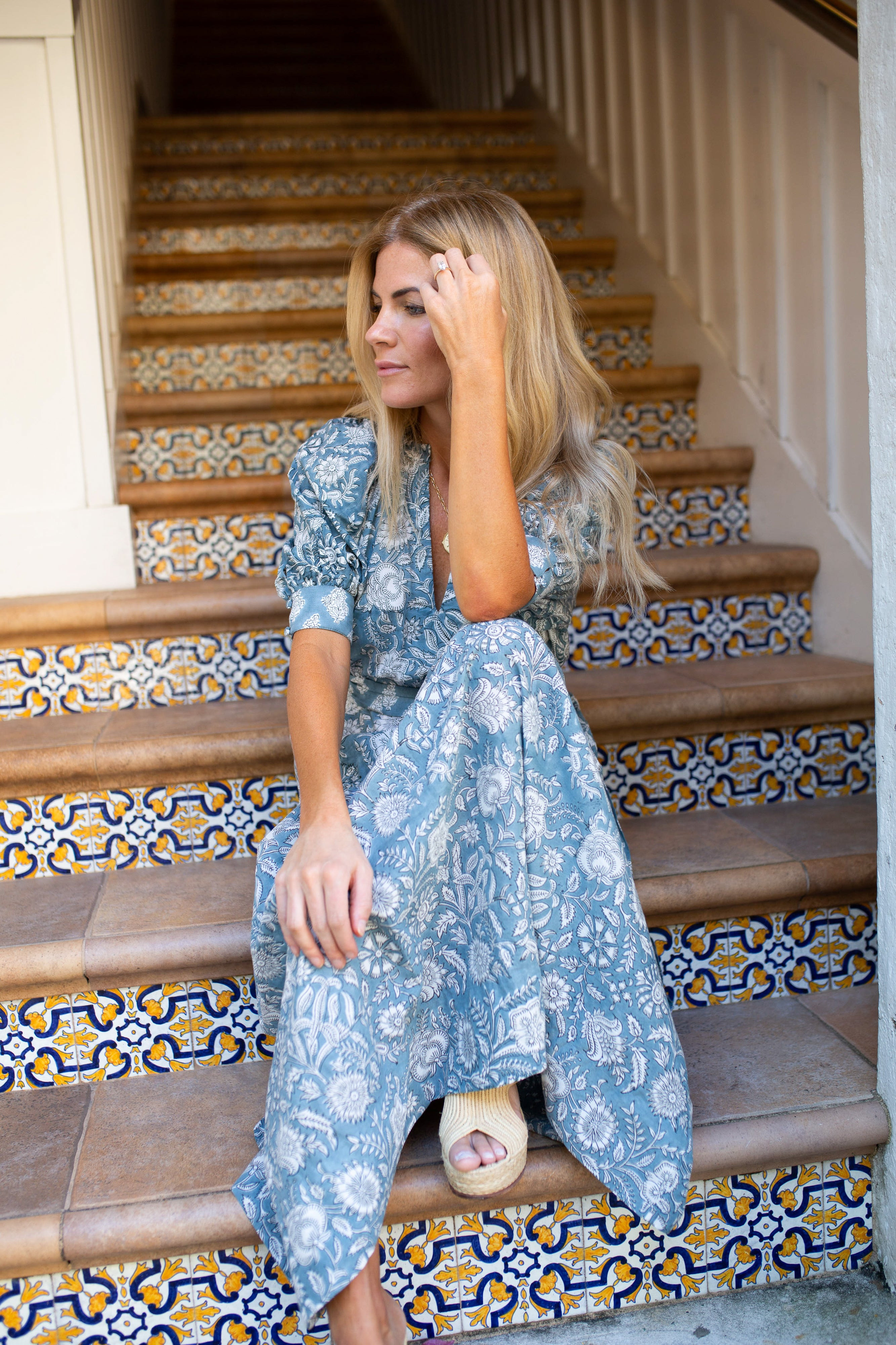 Grace Midi Dress - Cala Azul | Marea