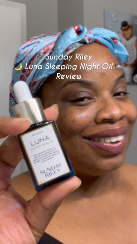 🌟✨ Nighttime Beauty Essential: Sunday Riley Luna Retinol Sleeping Night Oil 🌙💤 Keep watching to see the glowing results! 😍 #SundayRileyGiftedMe

I give this face oil 𝟭𝟬/𝟭𝟬⭐️!!! I woke up to the softest skin ever after using Luna🥹🥹

Thanks to @sundayriley, my skin has found its dream potion. ✨ 

Say goodbye to tired-looking skin and hello to radiant mornings! 🌞💁‍♀️ You can find this beauty must-have at @Sephora! Link in bio💄💋

Let's talk beauty routines! Which emoji represents your go-to skincare ritual before bed?
1. 🌸 (For a full skincare routine)
2. 🌙 (For a simple routine)
3. 🌠 (For a little self-care luxury)

Drop your choice below, and let's swap skincare tips! 💫 

#SundayRiley #Sephora #SkinCareMustHave #BeautySleep
#sephoreskincare #skincareroutinetips #beautymusthaves #nighttimeskincareroutine #skincareproducts #skincareproductreview #atlinfluencer #ugccreator #beautycreator

Luna sleeping night oil | Luna sleeping oil before and after | Luna sleeping oil routine | night time routine |  night time skin care routine | skin care products | skin care for acne | skincare review | skin care must haves 

#LTKGiftGuide #LTKVideo #LTKbeauty