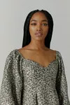 Sister Jane Jacquard Tempo Leopard Dress | Urban Outfitters (US and RoW)