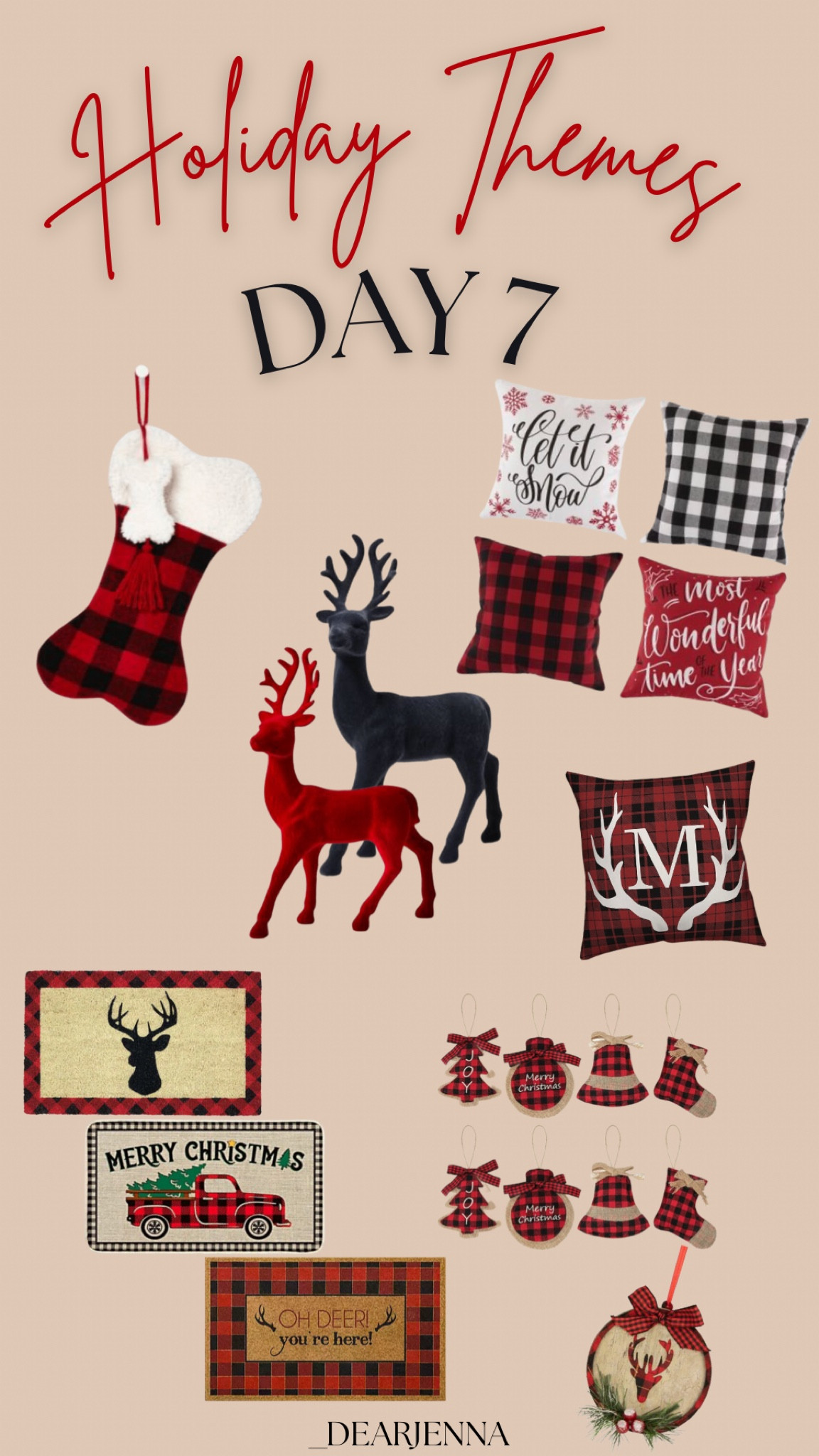 Day 7 of Holiday Themed decor. Check back every day 11/1-11/7 for a new theme to help kick start your holiday season. Today’s theme is Buffalo Plaid. Simple, elegant and festive! Christmas tree decorations, affordable and budget friendly!

#LTKSeasonal #LTKHoliday #LTKhome