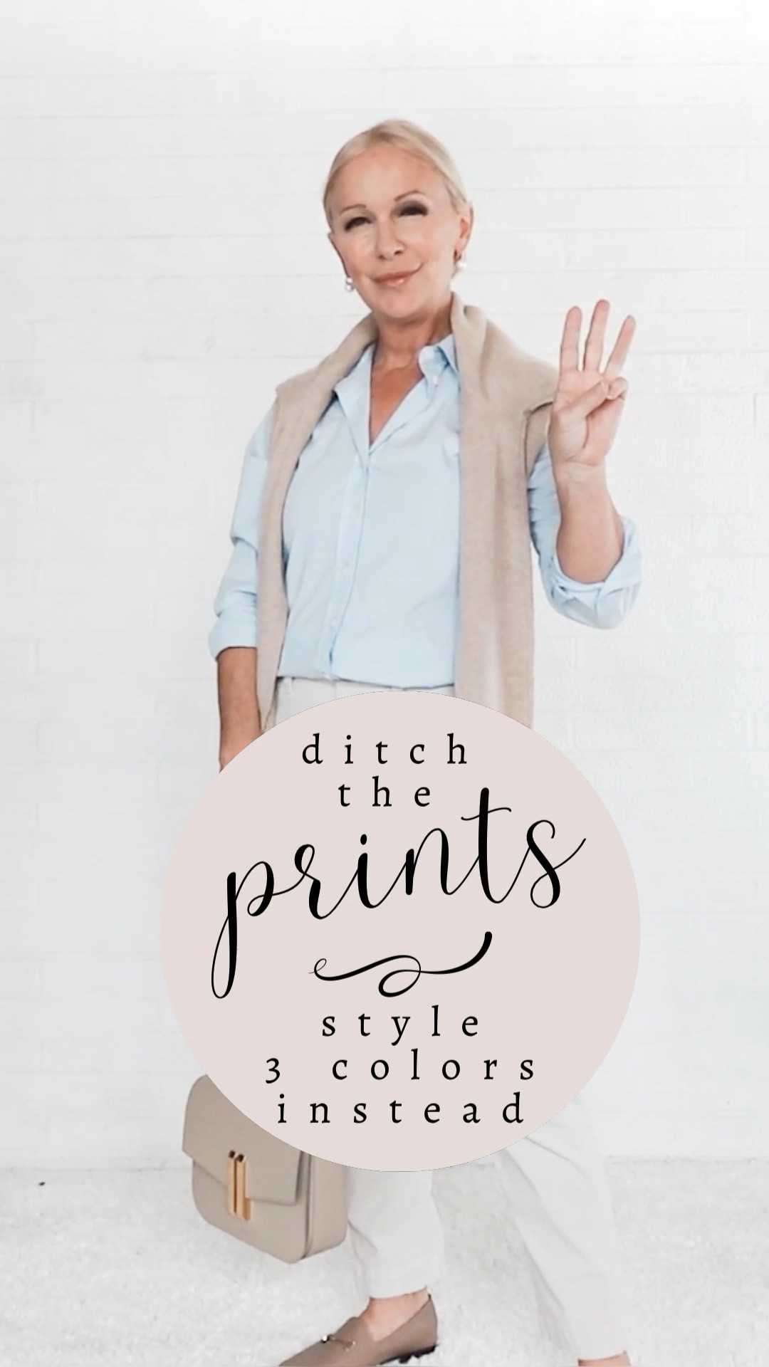 Ditch the Prints: Style 3 Colors Instead.

In today’s outfits, I am showing you how to style outfits with depth, dimension, and interest…without the use of prints.  Instead, style outfits with three colors to create stylish and sophisticated looks.


#LTKOver40 #LTKStyleTip #LTKSeasonal