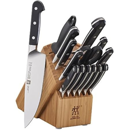 ZWILLING Twin Signature 11-Piece German Knife Set with Block, Razor-Sharp, Made in Company-Owned Ger | Amazon (US)