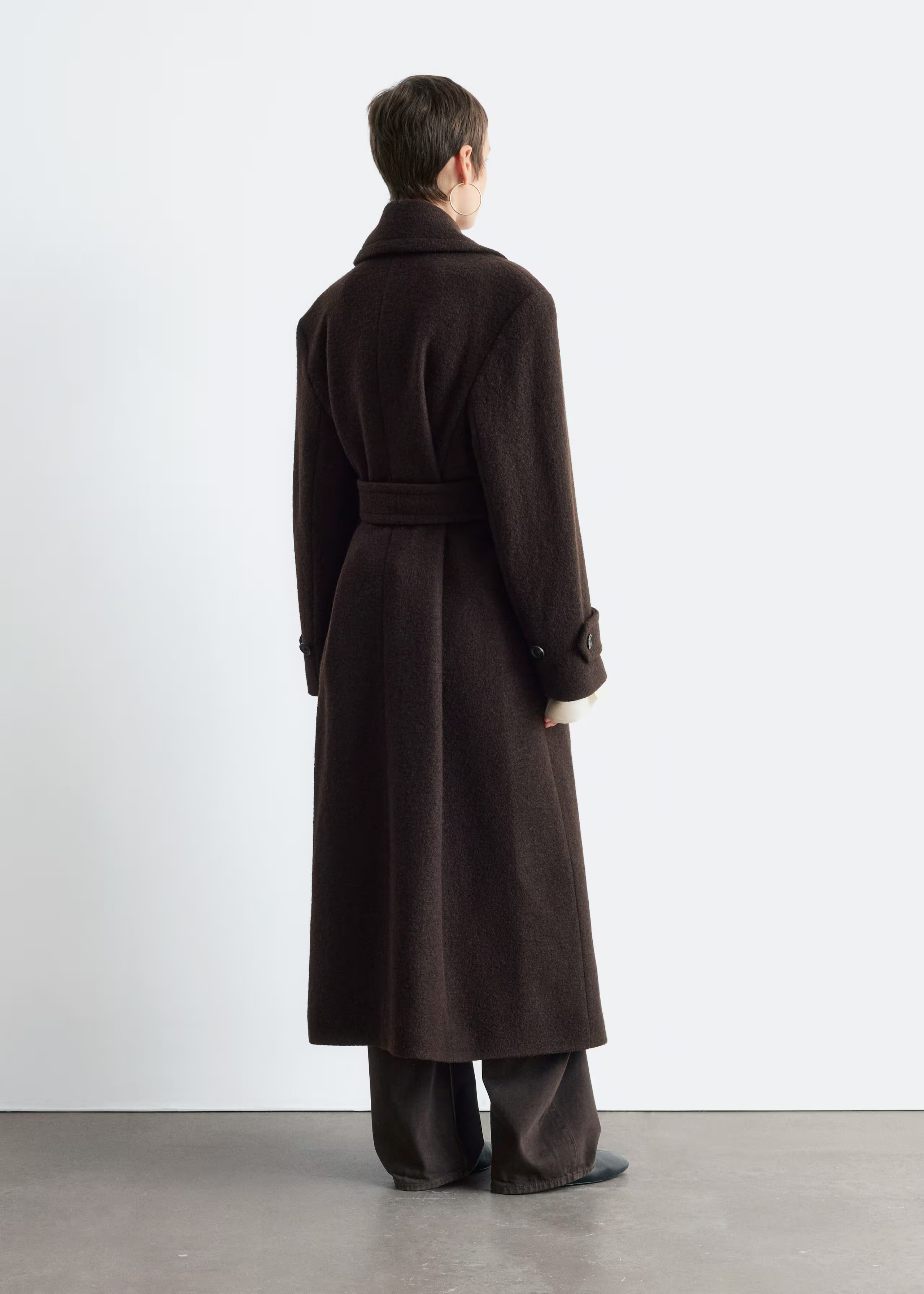 Wollmantel mit Bindegürtel | & Other Stories EU