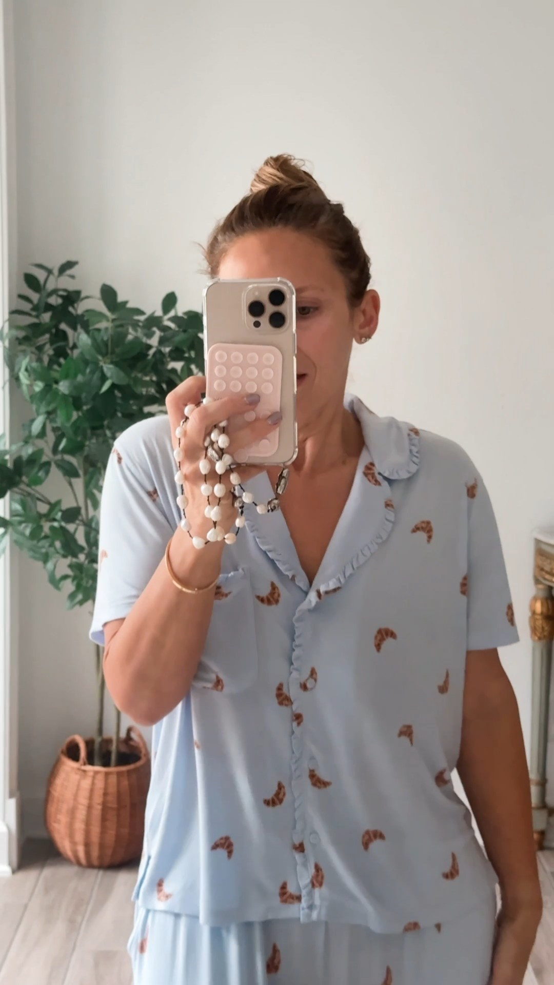 Code is LTKFALLSALE 

Size small pajamas. Slippers are tts. 

Dreaming in French…🥐 The softest butter-smooth pajamas with a Parisian twist 🇫🇷✨

#LTKFindsUnder50 #LTKHome #LTKFallSale