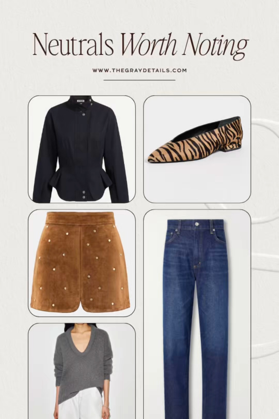 If I were to restart my wardrobe, these are pieces that I would consider. Sharing a roundup of neutrals worth noting. From jeans, flats, blazers, shorts, blouses, and more.  

 #LTKgrwm #LTKootd #LTKWorkwear