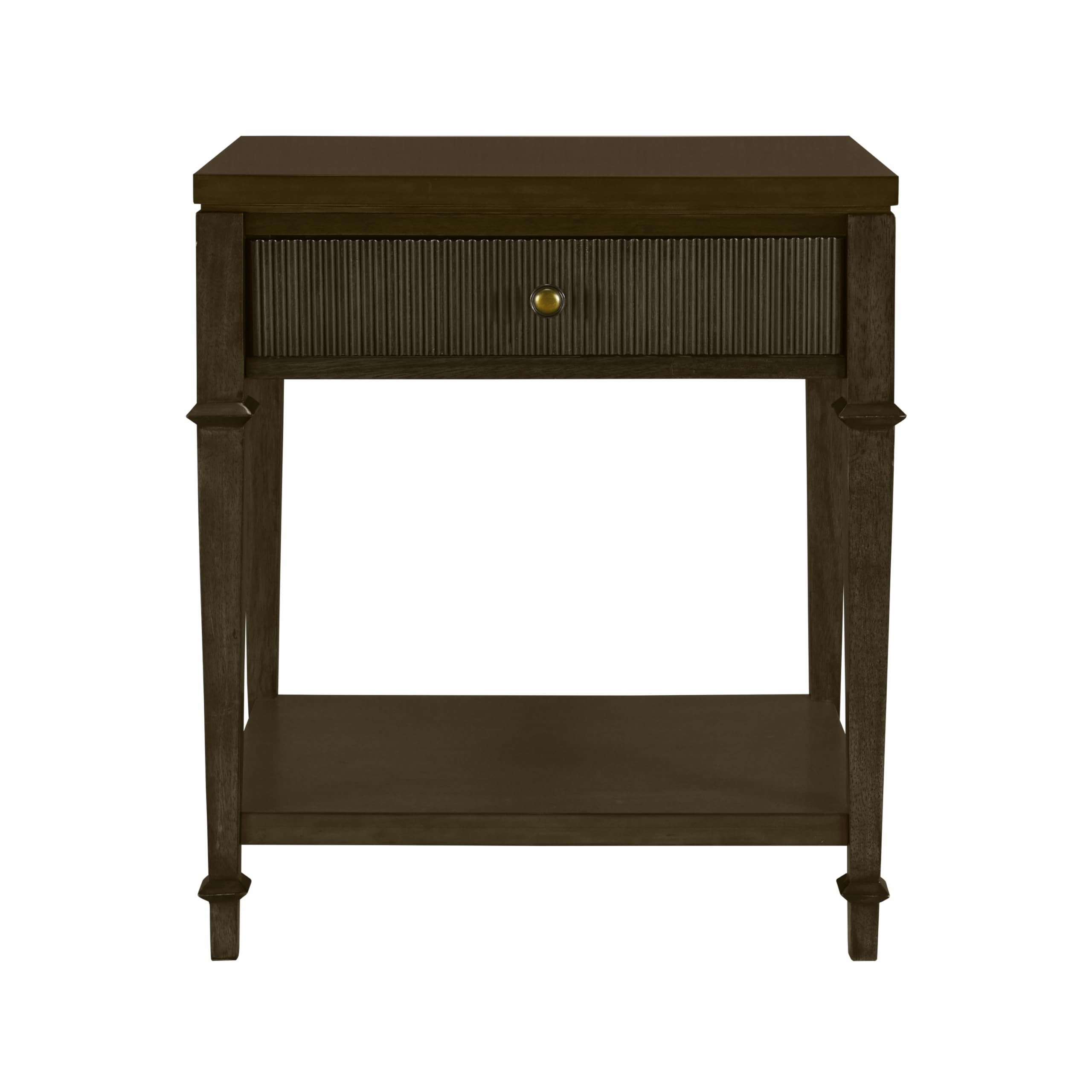 Martha Stewart Kenna Drawer Nightstand for Bedroom Nightstand with Drawer Lily Pond Collection Be... | Amazon (US)