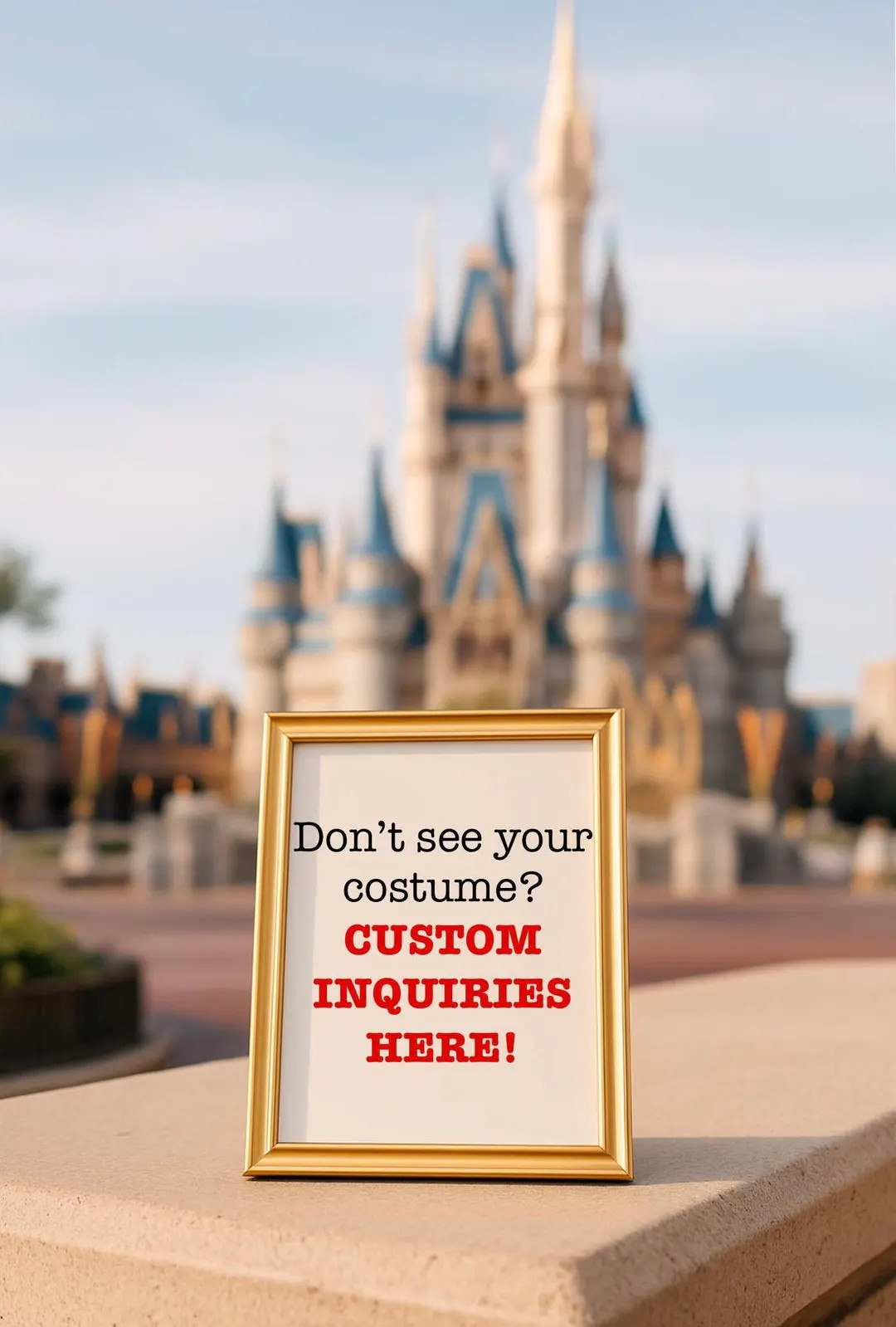 A Custom Cast Member Costume Watercolor Commission – Personalized Disney Parks Art, Made-to-ord... | Etsy (US)