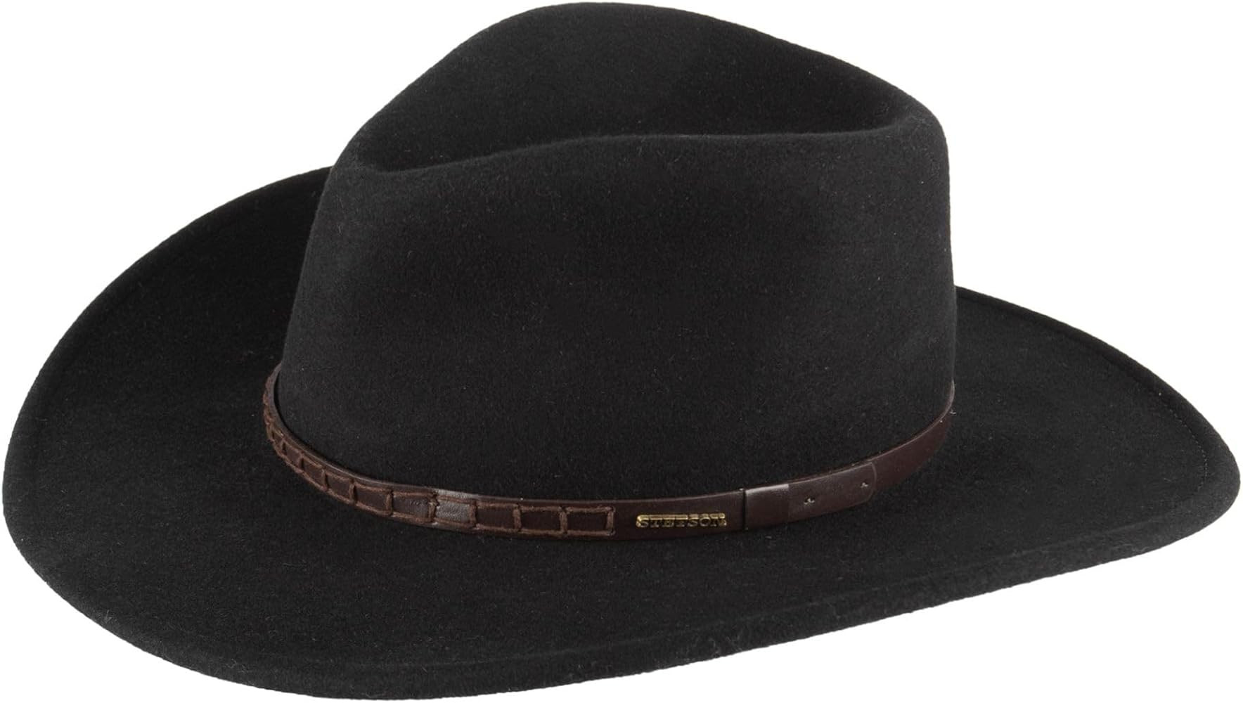 Stetson Men's Sturgis Pinchfront Crushable Wool Felt Hat | Amazon (US)