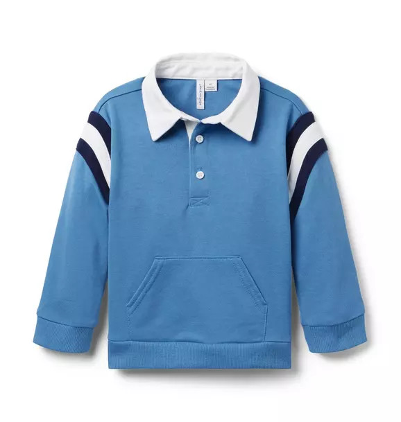 The Striped Polo Sweatshirt | Janie and Jack