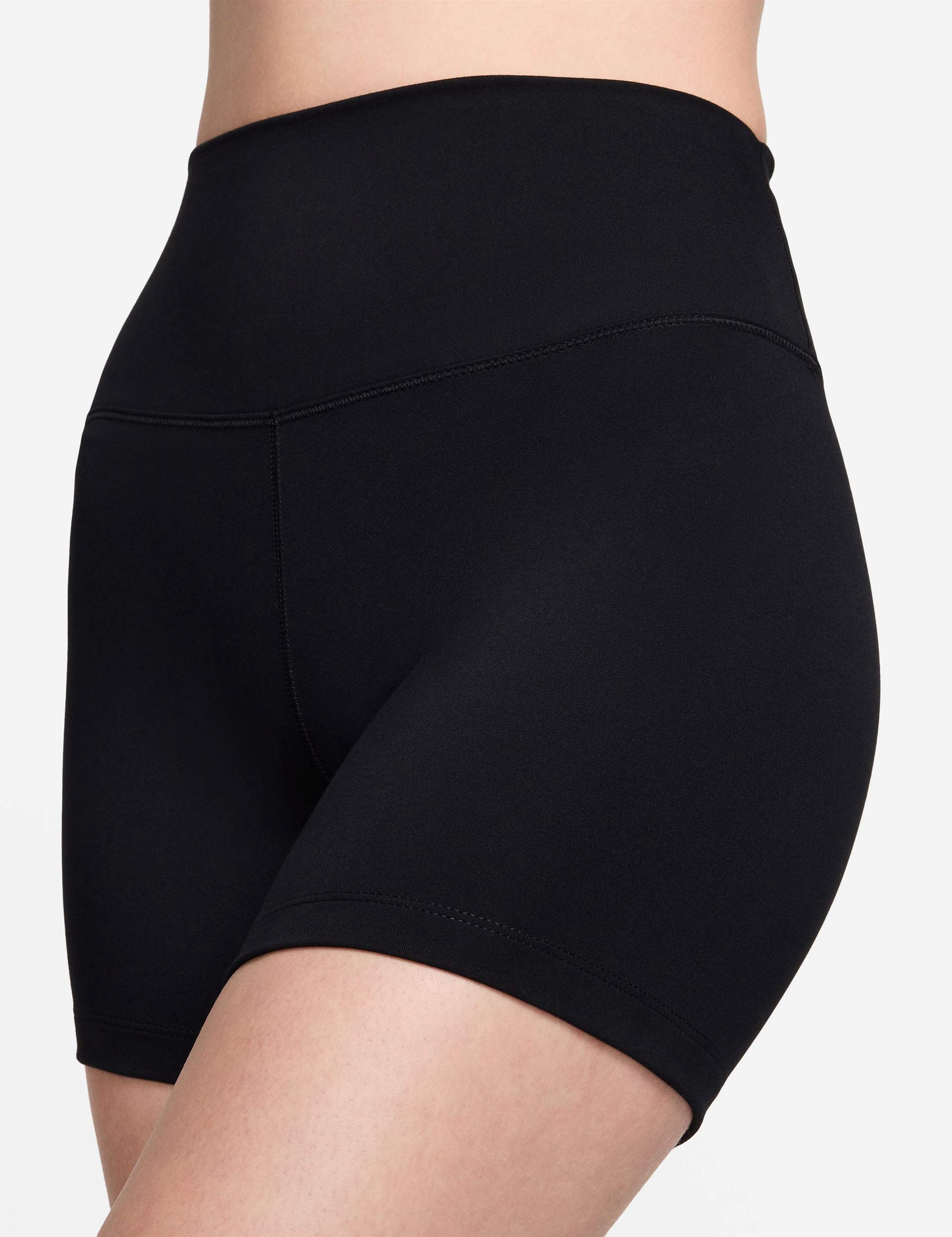 Nike | One High Waisted 5" Biker Shorts - Black | The Sports Edit | The Sports Edit