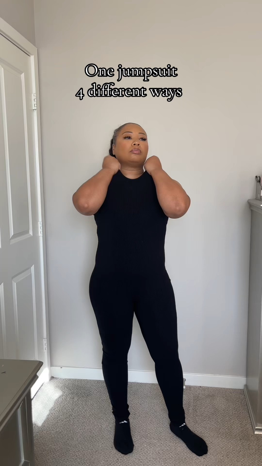 One jumpsuit 4 ways 

#LTKSeasonal #LTKFindsUnder50 #LTKHoliday