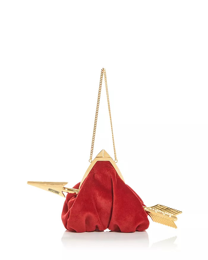 Mini Cupid Heart Velvet Clutch | Bloomingdale's (US)