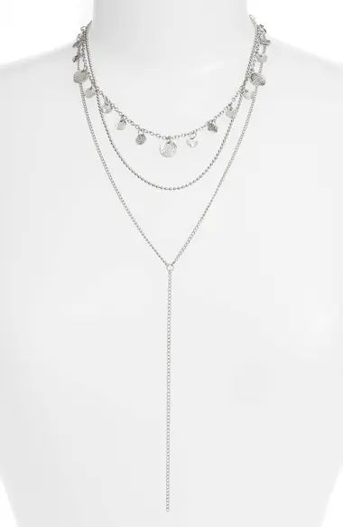 Layered Lariat Necklace | Nordstrom