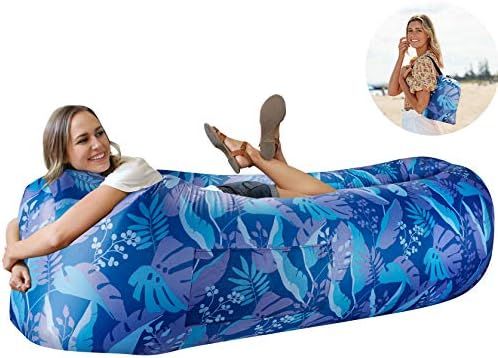 Wekapo Inflatable Lounger Air Sofa Hammock-Portable,Water Proof& Anti-Air Leaking Design-Ideal Co... | Amazon (US)