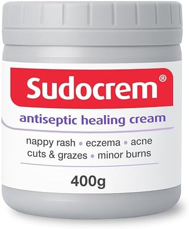 Sudocrem® Antiseptic Healing Cream, Zinc Oxide Cream, 400g | For Nappy Rash, For Eczema, For Acn... | Amazon (UK)