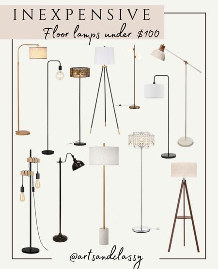 Modern and farmhouse style floor lamps under $100

Lamps plus finds
Walmart finds
Target finds
Amazon finds

#LTKHome #LTKFindsUnder100 #LTKSaleAlert